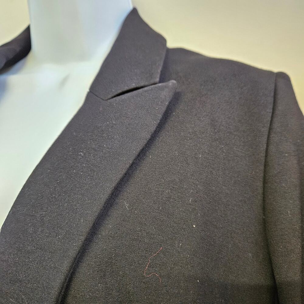 Express‎ Columnist Black Blazer Size L Women's One Button Career Office - Picture 3 of 12